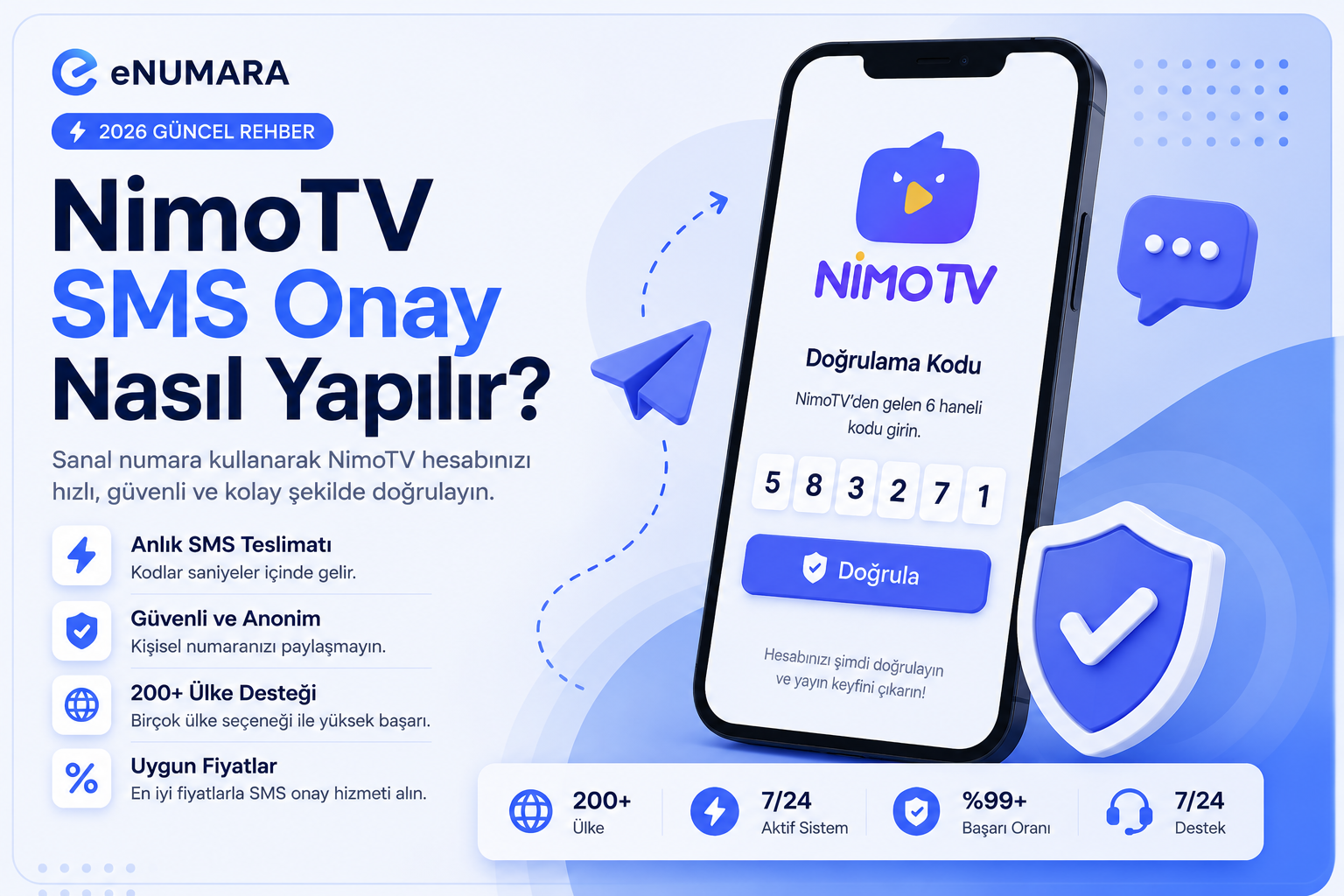 NimoTV SMS Onay Nasıl Yapılır? (2026 Güncel Rehber)