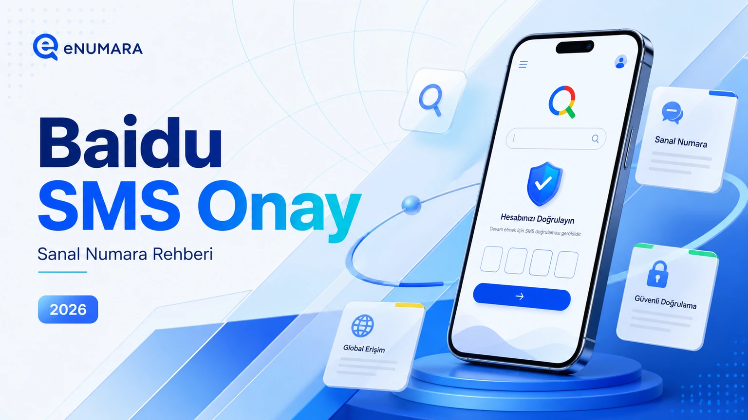 Baidu SMS Onay İçin Sanal Numara Nasıl Alınır?