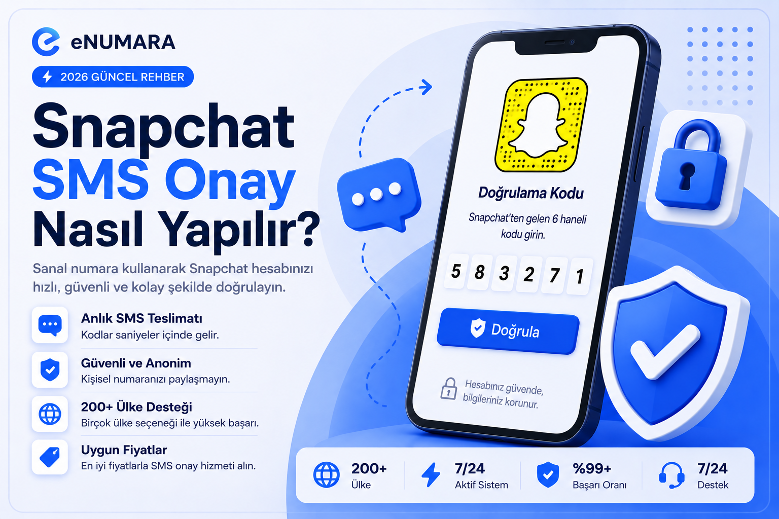 Snapchat SMS Onay Nasıl Yapılır? (2026 Güncel Rehber)