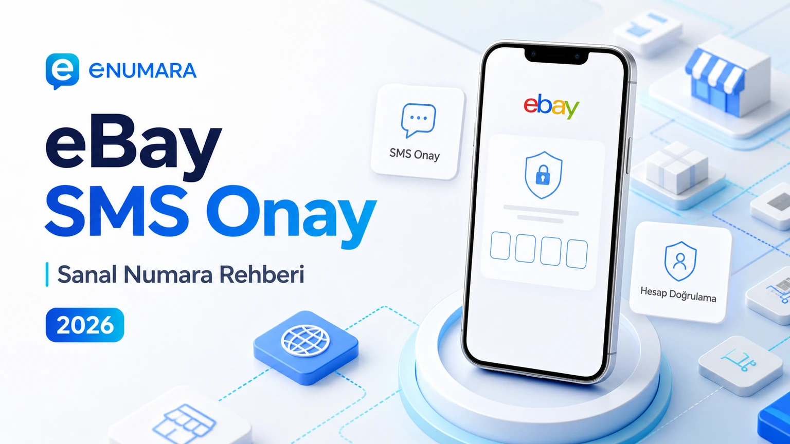 eBay SMS Onay İçin Sanal Numara Nasıl Alınır?