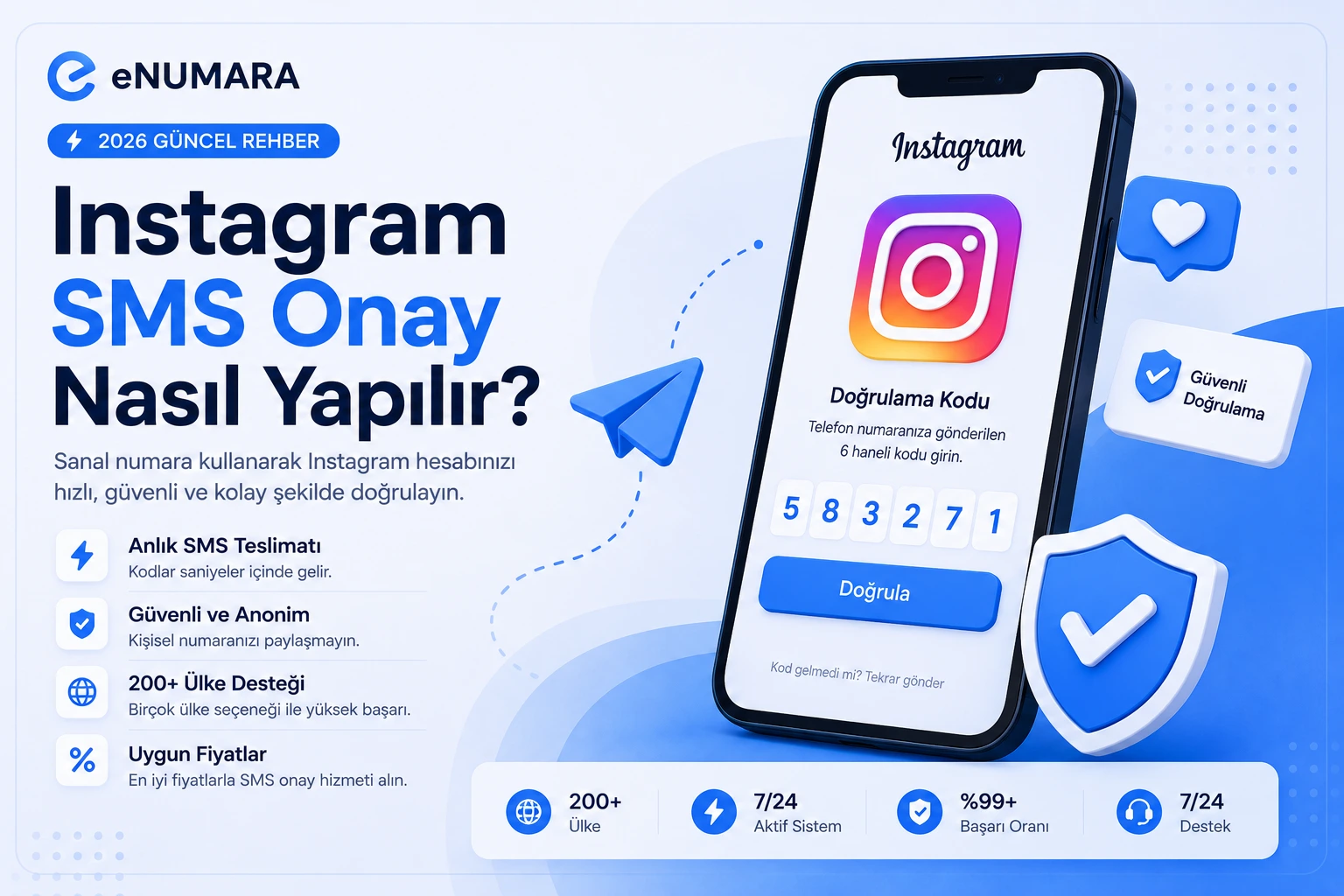 Instagram Sanal Numara ile Telefon Doğrulama Nasıl Yapılır?