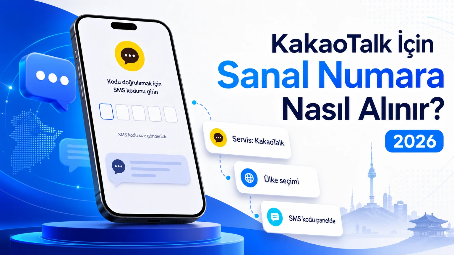 KakaoTalk İçin Sanal Numara Nasıl Alınır?