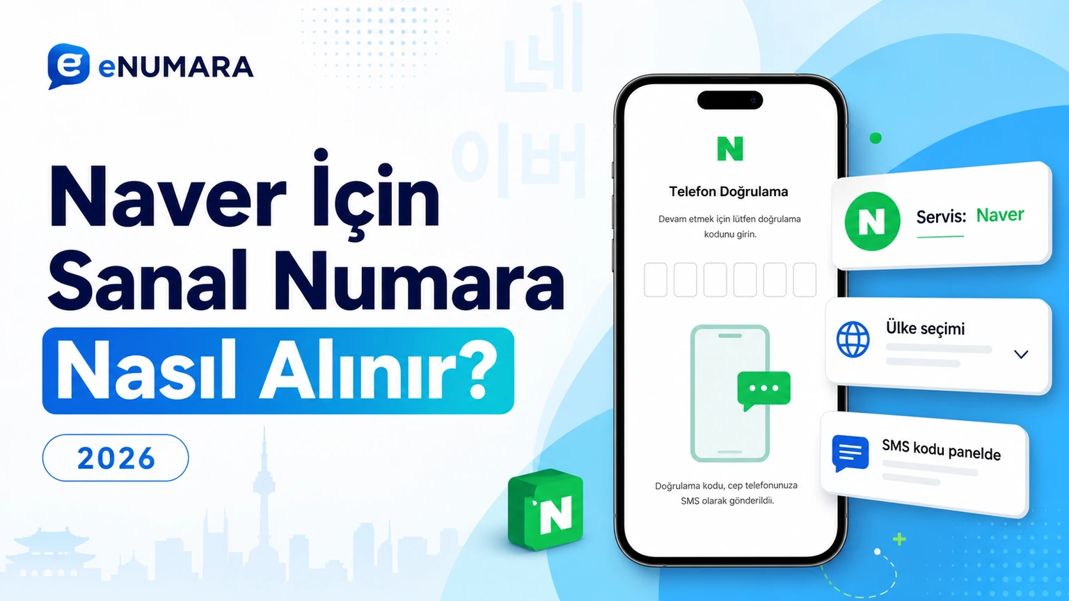 Naver İçin Sanal Numara Nasıl Alınır?