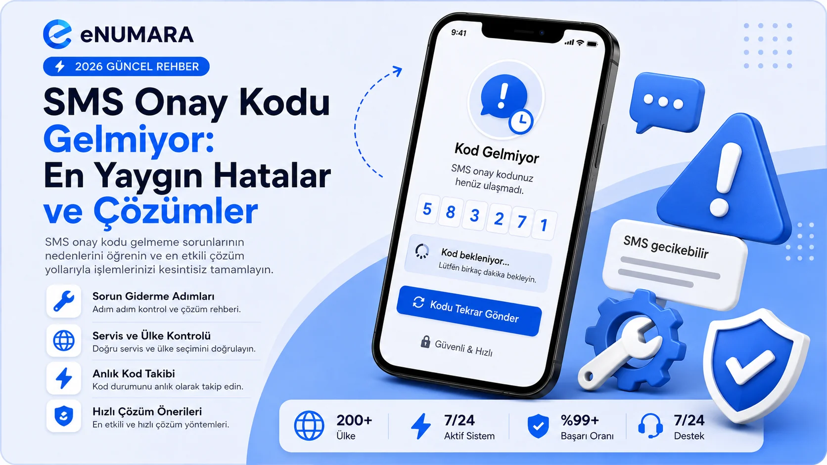 SMS Onay Kodu Gelmiyor: En Yaygın Hatalar ve Çözümler
