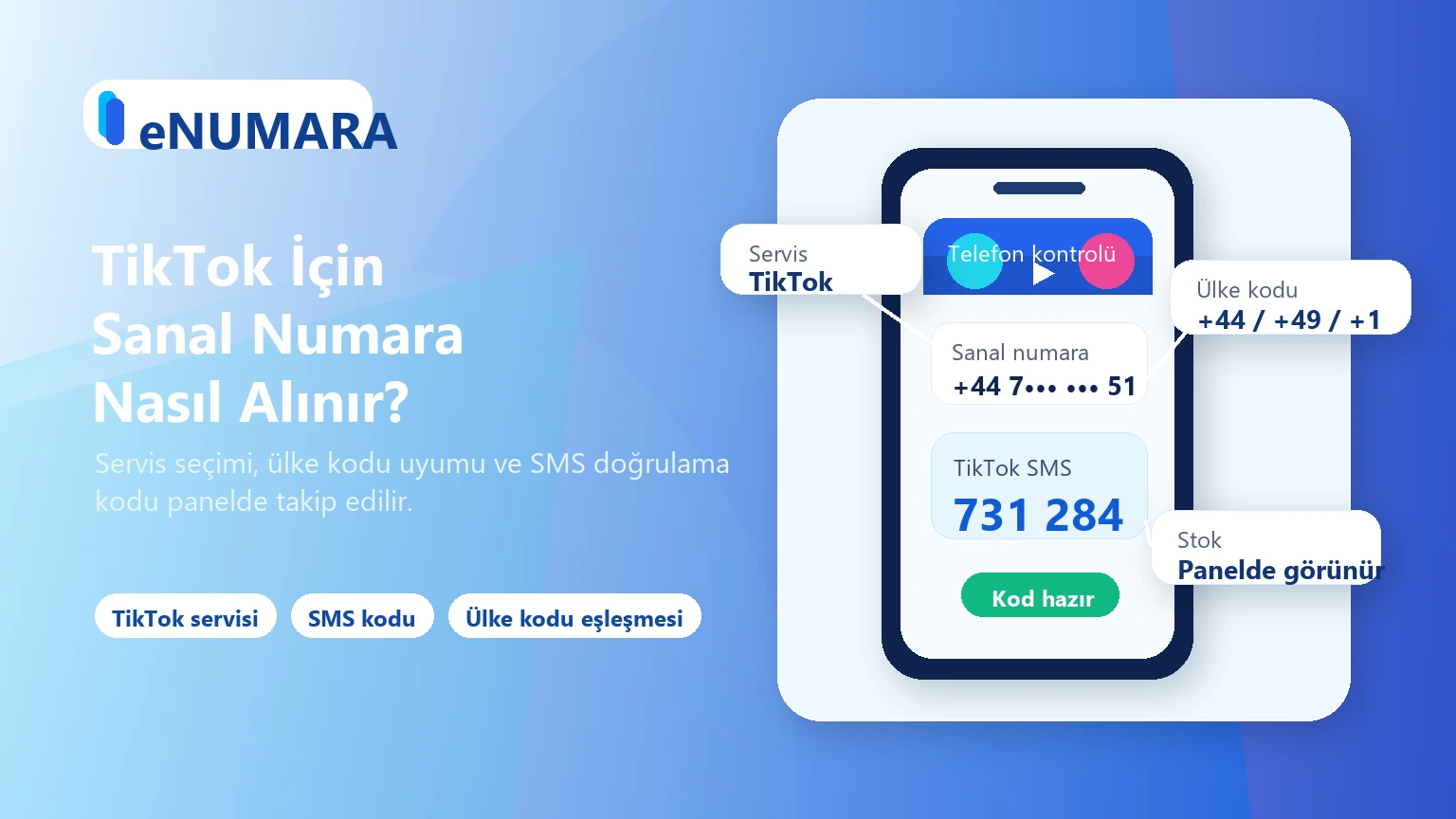 TikTok İçin Sanal Numara Nasıl Alınır?