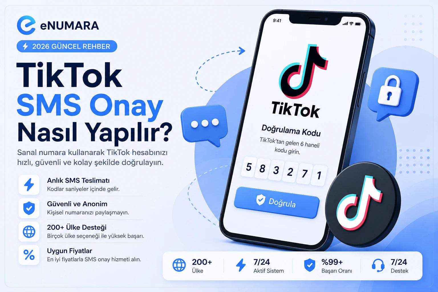 TikTok Sanal Numara ile SMS Onay Alma Rehberi