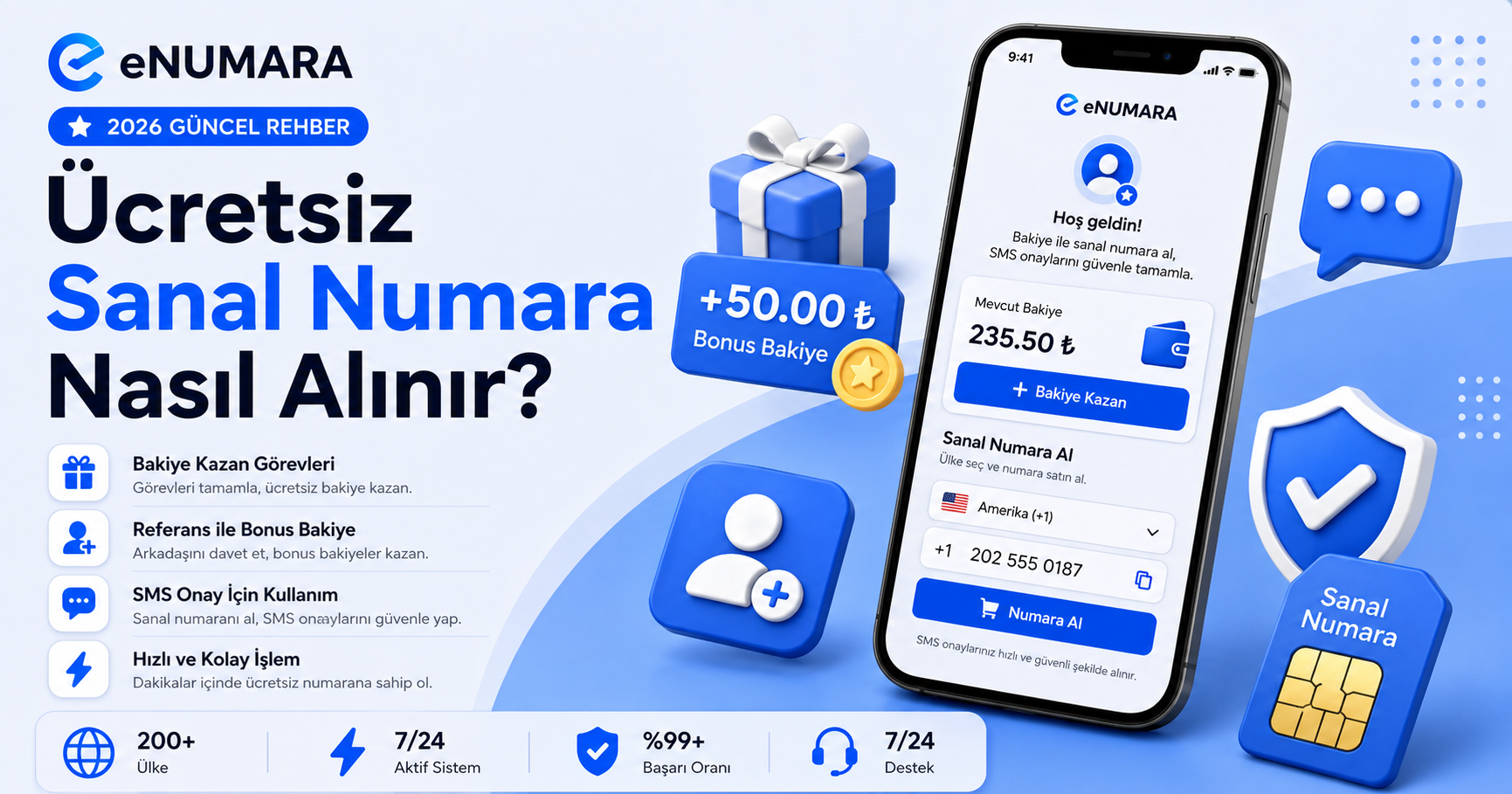 Ücretsiz Sanal Numara Nasıl Alınır?