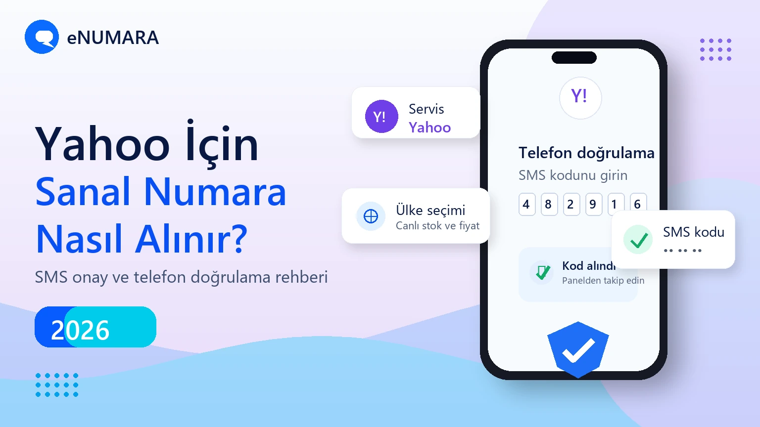 Yahoo İçin Sanal Numara Nasıl Alınır?